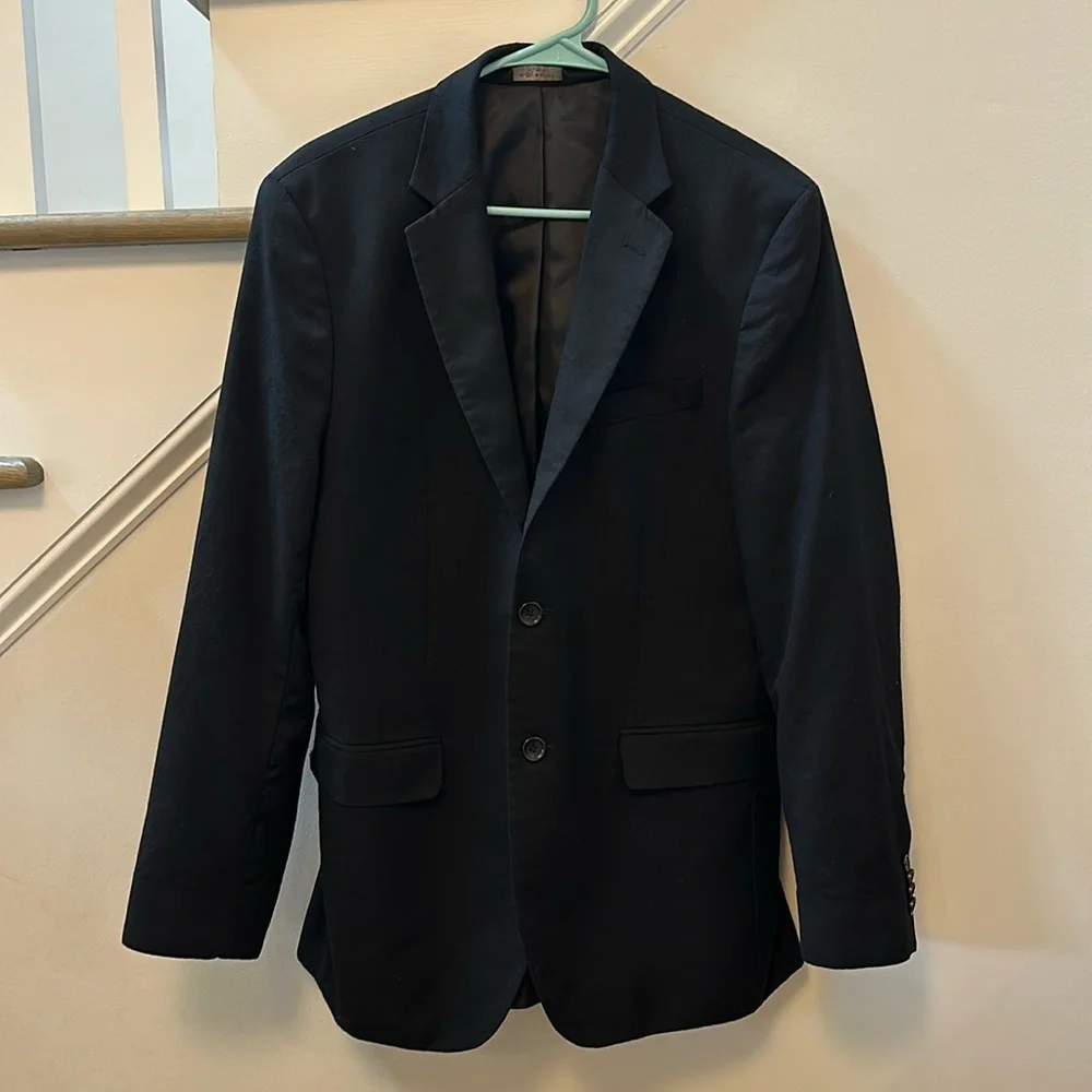 Banana Republic Made in Egypt 100% Wool Tailored Fit Blazer Suit Jacket